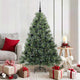 Vidaxl kunstkerstboom met 150 led met standaard groen 150 cm pe en pvc