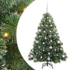 Vidaxl kunstkerstboom met 150 led met standaard groen 150 cm pe en pvc