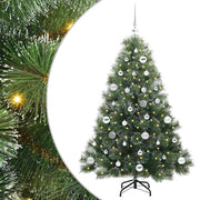 Vidaxl kunstkerstboom met 150 led met standaard groen 150 cm pe en pvc - afbeelding 2