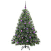 Vidaxl kunstkerstboom met 150 led met standaard groen 150 cm pe en pvc