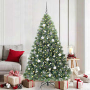 Vidaxl kunstkerstboom met 300 led met standaard groen 180 cm pe en pvc - afbeelding 1