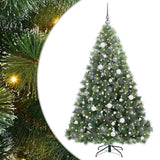 Vidaxl kunstkerstboom met 300 led met standaard groen 180 cm pe en pvc - afbeelding 2