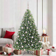 Vidaxl kunstkerstboom met 300 led met standaard groen 180 cm pe en pvc - afbeelding 1