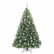 Vidaxl kunstkerstboom met 300 led met standaard groen 180 cm pe en pvc - afbeelding 3