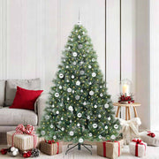Vidaxl kunstkerstboom met 300 led met standaard groen 180 cm pe en pvc - afbeelding 1