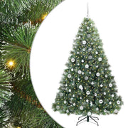 Vidaxl kunstkerstboom met 300 led met standaard groen 180 cm pe en pvc - afbeelding 2