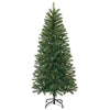 Vidaxl kunstkerstboom met standaard groen 120 cm pvc, pe en staal