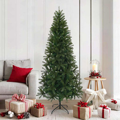 Vidaxl kunstkerstboom groen 180 cm pvc, pe en staal