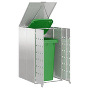 Vidaxl afvalcontaineropslag met gasliftdeksel voor 240l container - afbeelding 3