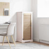 Vidaxl kastdeur naturel 110 x 2,1 x 39,5 cm massief grenenhout