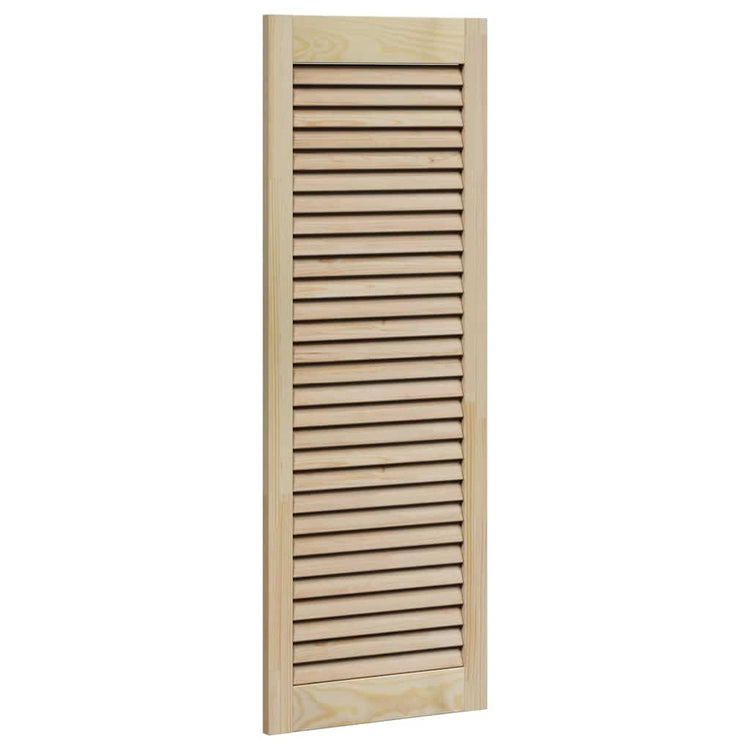 Vidaxl kastdeur naturel 110 x 39,5 cm massief grenenhout