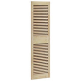 Vidaxl kastdeur naturel 140,5 x 39,5 cm massief grenenhout - afbeelding 2