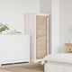 Vidaxl kastdeur naturel 140,5 x 49,5 cm massief grenenhout