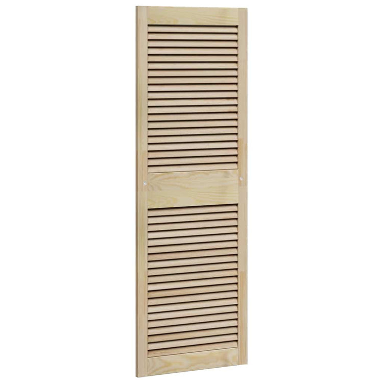 Vidaxl kastdeur naturel 140,5 x 49,5 cm massief grenenhout