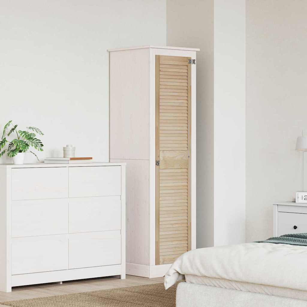 Vidaxl kastdeur naturel 170 x 39,5 cm massief grenenhout