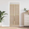 Vidaxl kastdeur 2 pcs naturel 170 x 2,1 x 39,5 cm massief grenenhout