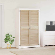 Vidaxl kastdeur 2 st naturel 170 x 49,5 cm massief grenenhout - afbeelding 1