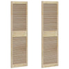 Vidaxl kastdeur 2 pcs naturel 170 x 2,1 x 49,5 cm massief grenenhout