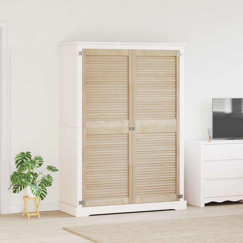 Vidaxl kastdeur 2 st naturel 170 x 59,5 cm massief grenenhout