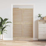Vidaxl kastdeur 2 st naturel 170 x 59,5 cm massief grenenhout - afbeelding 3