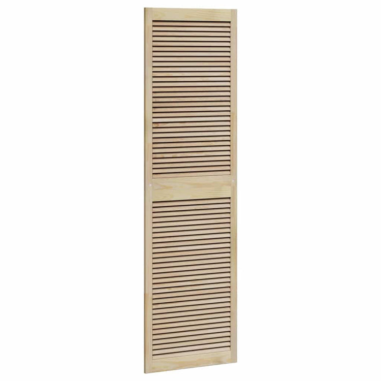 Vidaxl kastdeur naturel 201 x 2,1 x 59,5 cm massief grenenhout