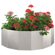 Vidaxl plantenbak zilver 120 x 60 x 35 cm roestvrij staal - afbeelding 3