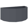 Vidaxl plantenbak antraciet 90 x 45 x 35 cm staal