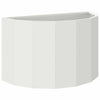 Vidaxl plantenbak wit 60 x 30 x 35 cm staal