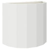 Vidaxl plantenbak wit 60 x 30 x 50 cm staal