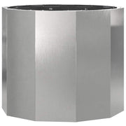 Vidaxl plantenbak zilver 60 x 60 x 50 cm roestvrij staal - afbeelding 2