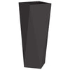 Vidaxl plantenbak zwart 30 x 30 x 75 cm staal