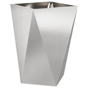 Vidaxl plantenbak zilver 50 x 50 x 75 cm roestvrij staal - afbeelding 2