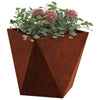 Vidaxl plantenbak roestig 30 x 30 x 30 cm cortenstaal