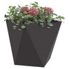 Vidaxl plantenbak zwart 50 x 50 x 50 cm staal