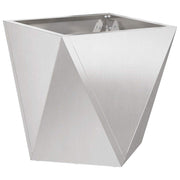 Vidaxl plantenbak zilver 50 x 50 x 50 cm roestvrij staal - afbeelding 2