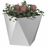 Vidaxl plantenbak zilver 50 x 50 x 50 cm gegalvaniseerd staal - afbeelding 3