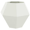 Vidaxl plantenbak wit 100 x 100 x 80 cm staal