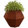Vidaxl plantenbak 2 pcs roestig 100 x 100 x 80 cm cortenstaal