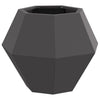 Vidaxl plantenbak zwart 50 x 50 x 40 cm staal