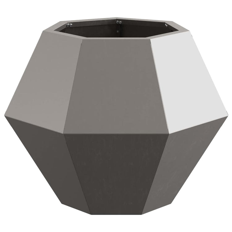 Vidaxl plantenbak roestkleurig 50 x 50 x 40 cm weervast staal