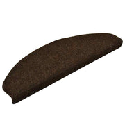 Vidaxl trapmatten zelfklevend 20 stuks 65x21x4 cm bruin halfrond groot - afbeelding 2