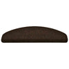 Vidaxl trapmatten zelfklevend 20 stuks 65x21x4 cm bruin halfrond groot