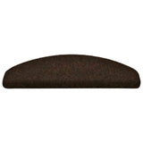 Vidaxl trapmatten zelfklevend 20 stuks 65x21x4 cm bruin halfrond groot - afbeelding 3