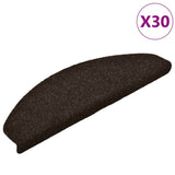 Vidaxl trapmatten zelfklevend 30 stuks 65x21x4 cm donkerbruin - afbeelding 2