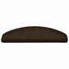 Vidaxl trapmatten zelfklevend 30 stuks 65x21x4 cm bruin halfrond groot