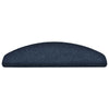 Vidaxl trapmatten zelfklevend 30 stuks 65x21x4 cm marineblauw halfrond groot