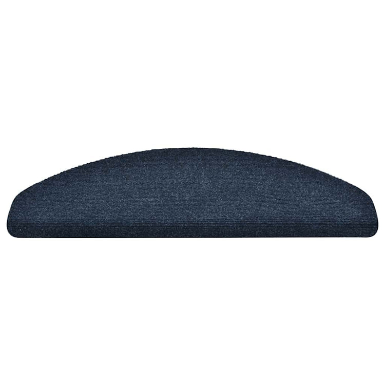 Vidaxl trapmatten zelfklevend 30 stuks 65x21x4 cm marineblauw
