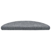 Vidaxl trapmatten zelfklevend 20 stuks 56x17x3 cm lichtgrijs halfrond - afbeelding 3