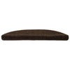 Vidaxl trapmatten zelfklevend 20 stuks 56x17x3 cm bruin halfrond