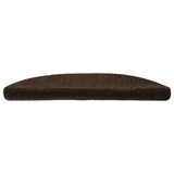 Vidaxl trapmatten zelfklevend 20 stuks 56x17x3 cm bruin halfrond - afbeelding 3
